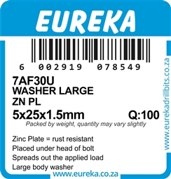 7AF30 - Large Washer -7AF30_label_T